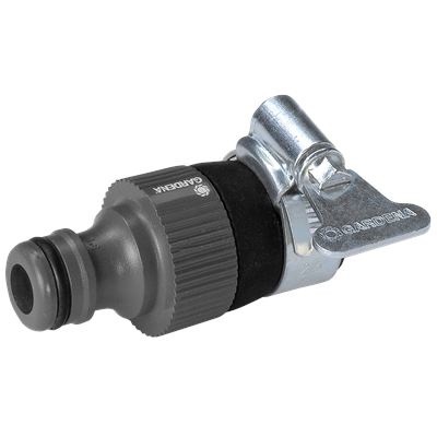 GARDENA 2908-20 Adattatore Universale per Rubinetto Senza Filettatura, Diametro 14-17 mm, Resistente alla Corrosione e al Gelo