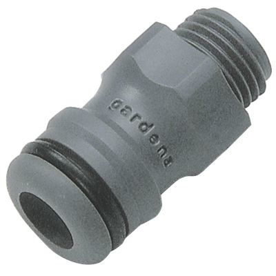 GARDENA 2920-26 Raccordo e Adattatore Universale per Tubo, Filettatura Femmina 13,2 mm (G1/4), Facile da Montare