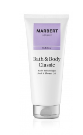 MARBERT Bath & Body Classic Gel Doccia Unisex 200 ml - Nutriente e Floreale