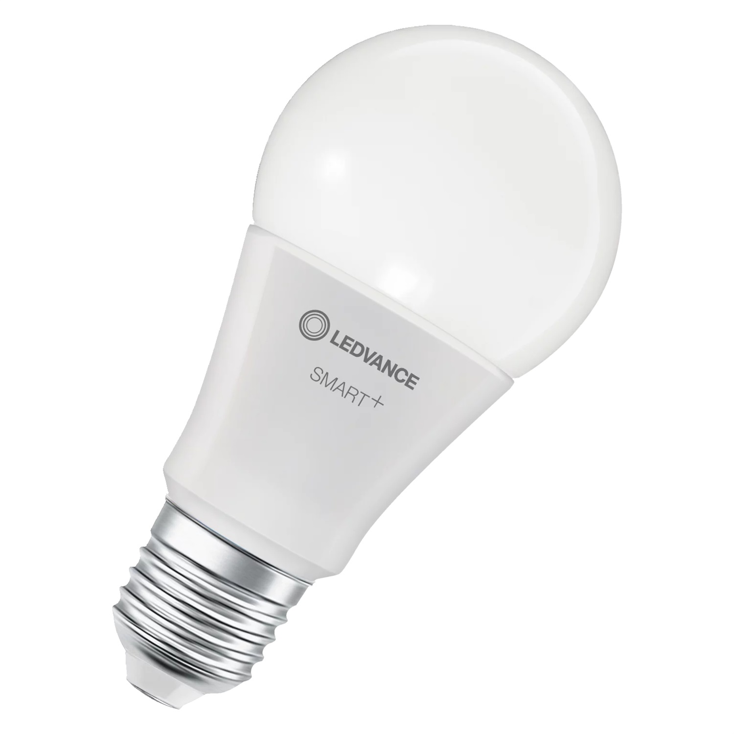 LEDVANCE Lampadina LED SMART MATTER E27 9,5W RGBW - Luce Bianca Regolabile 2700-6500K, Controllo Vocale e App, Compatibile con Google, Alexa e Apple