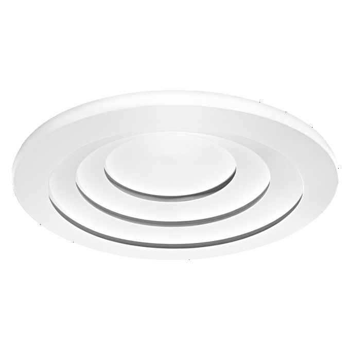 OSRAM SMART Matter Plafoniera LED Bianca 500mm, 40W, 1900lm, TW 3000-6500K, WiFi e compatibile con Alexa