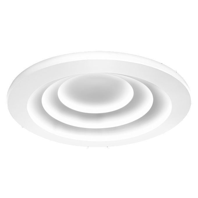 OSRAM SMART Matter Plafoniera LED Bianca 500mm, 40W, 1900lm, TW 3000-6500K, WiFi e compatibile con Alexa