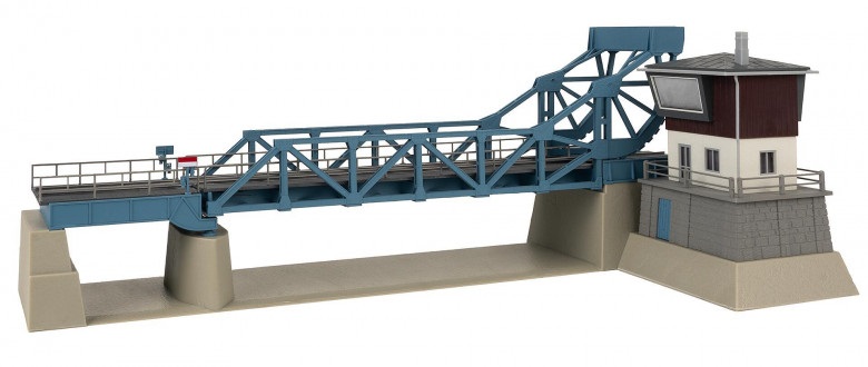 FALLER 120506 Modellino Multicolore con Ponte Pieghevole Funzionale per Trasporto Ferroviario e Veicoli Car System