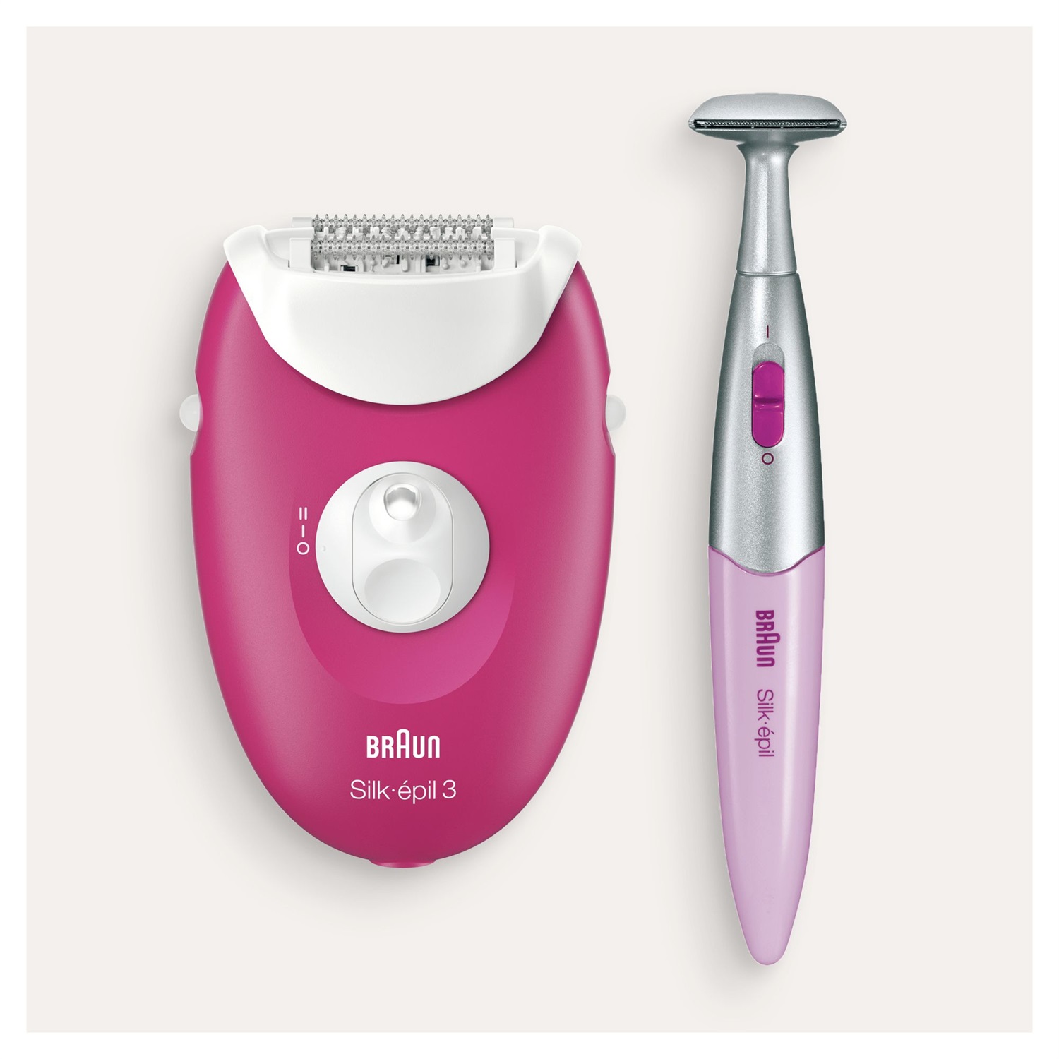 Braun Silk-épil 3-420 - Epilatore Elettrico Donna con 20 Pinzette, 2 Velocità e Luce - Rimozione Duratura dei Peli - Bianco/Rosa
