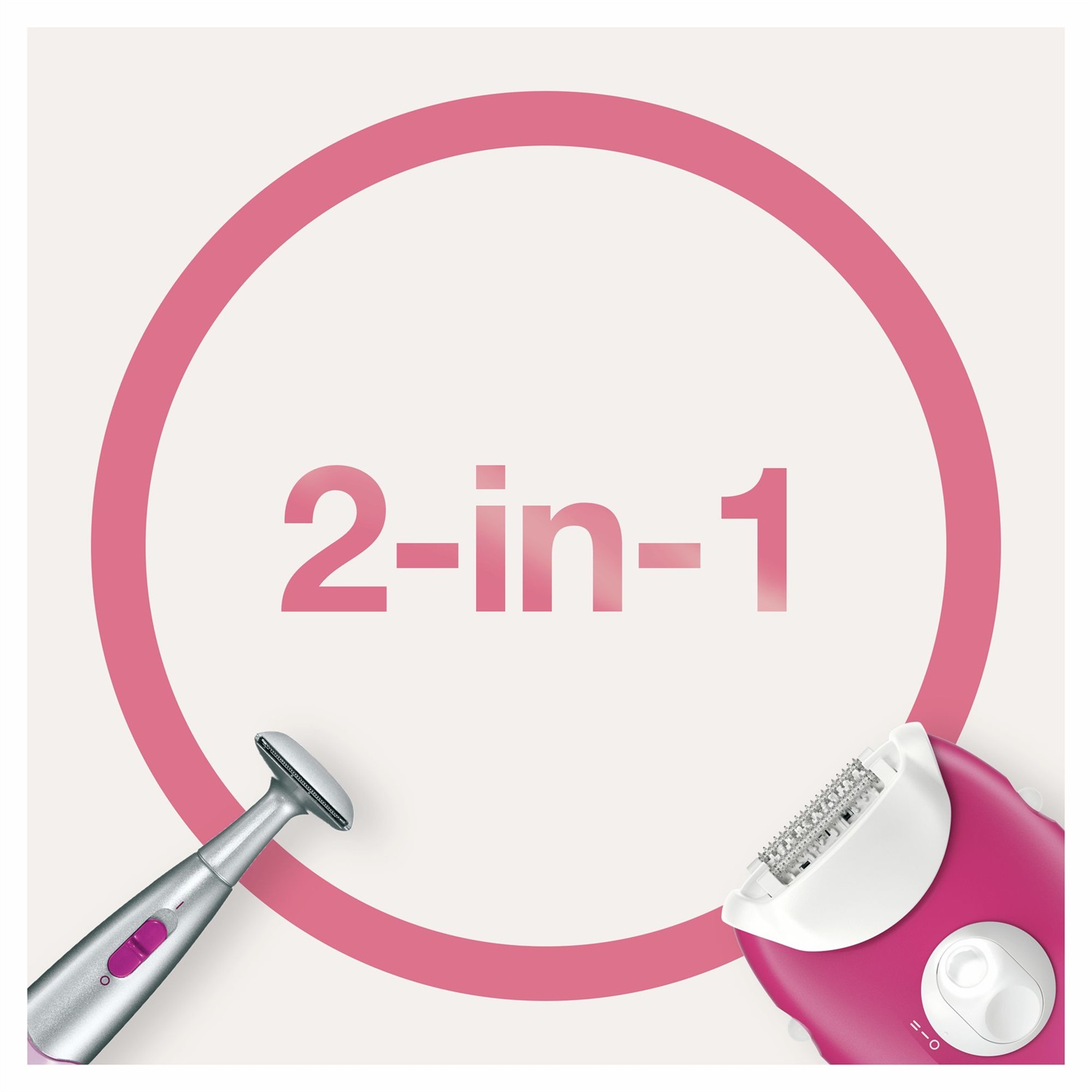 Braun Silk-épil 3-420 - Epilatore Elettrico Donna con 20 Pinzette, 2 Velocità e Luce - Rimozione Duratura dei Peli - Bianco/Rosa