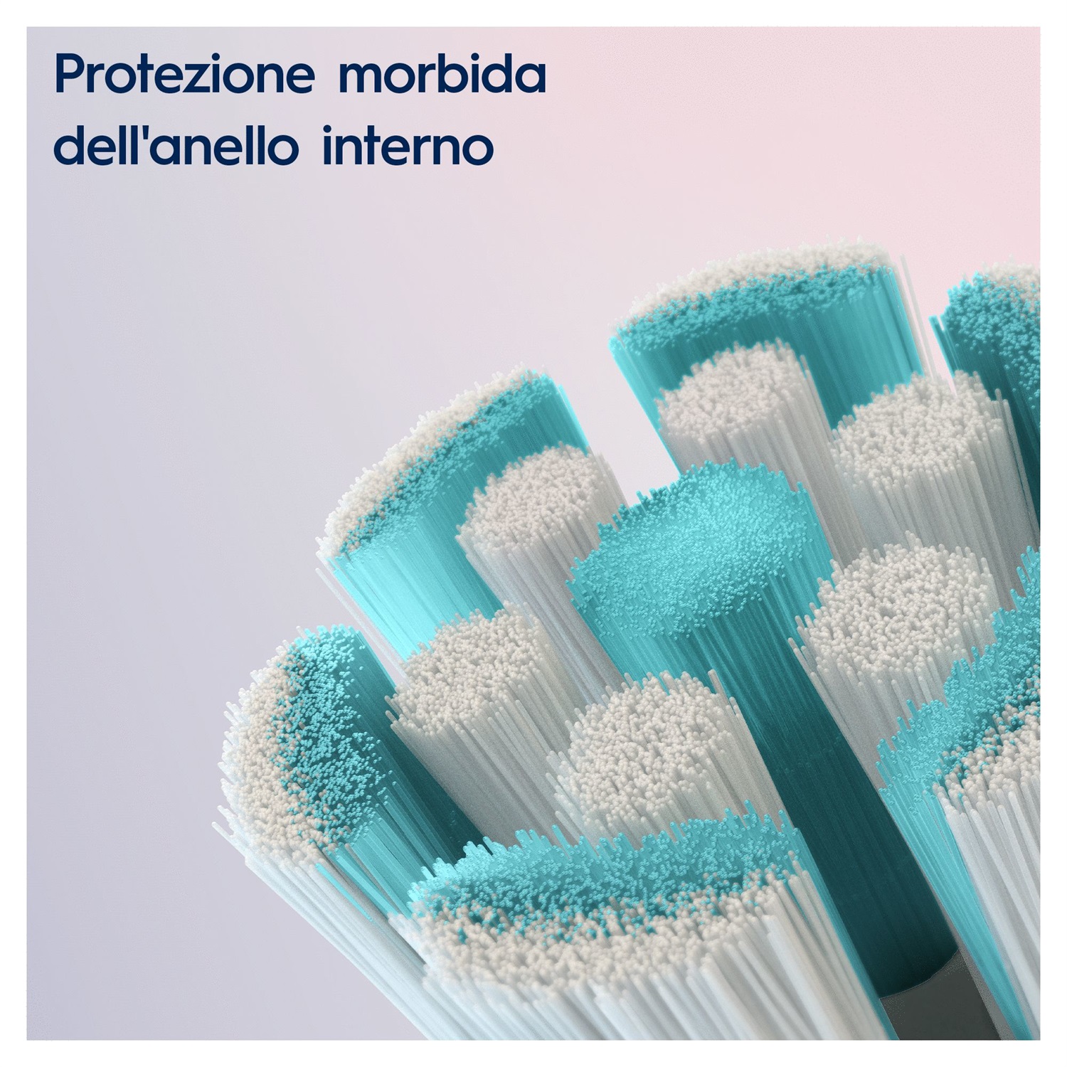 Oral-B iO Gentle Care Testine di Ricambio 2 Pezzi Nero - Pulizia Delicata per Gengive Sensibili
