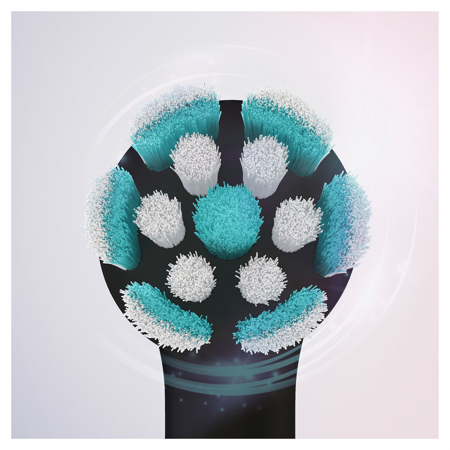 Oral-B iO Gentle Care Testine di Ricambio 2 Pezzi Nero - Pulizia Delicata per Gengive Sensibili