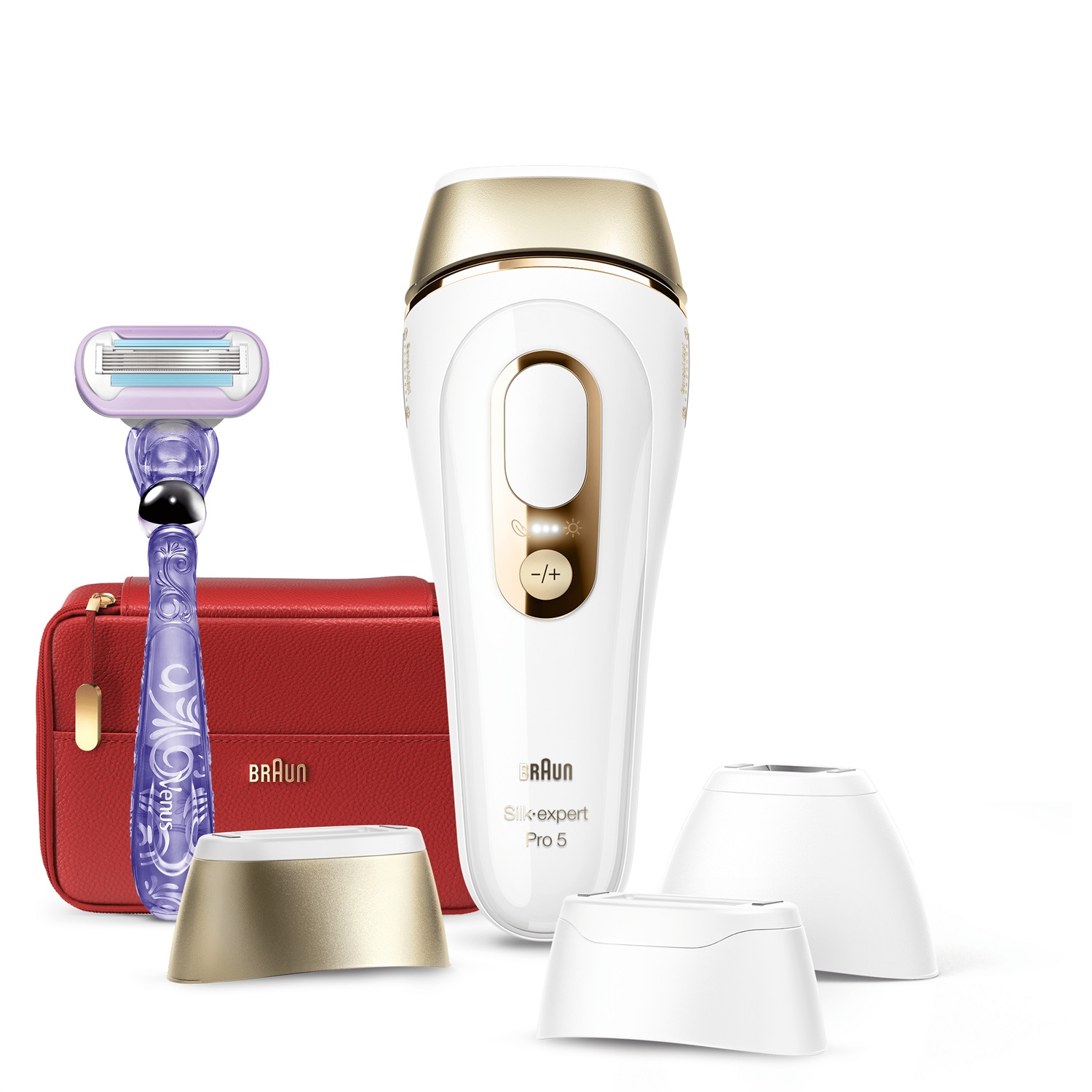 Braun Silk-expert Pro Silk·expert Pro 5 PL5267 Luce pulsata intensa (IPL) Oro, Bianco