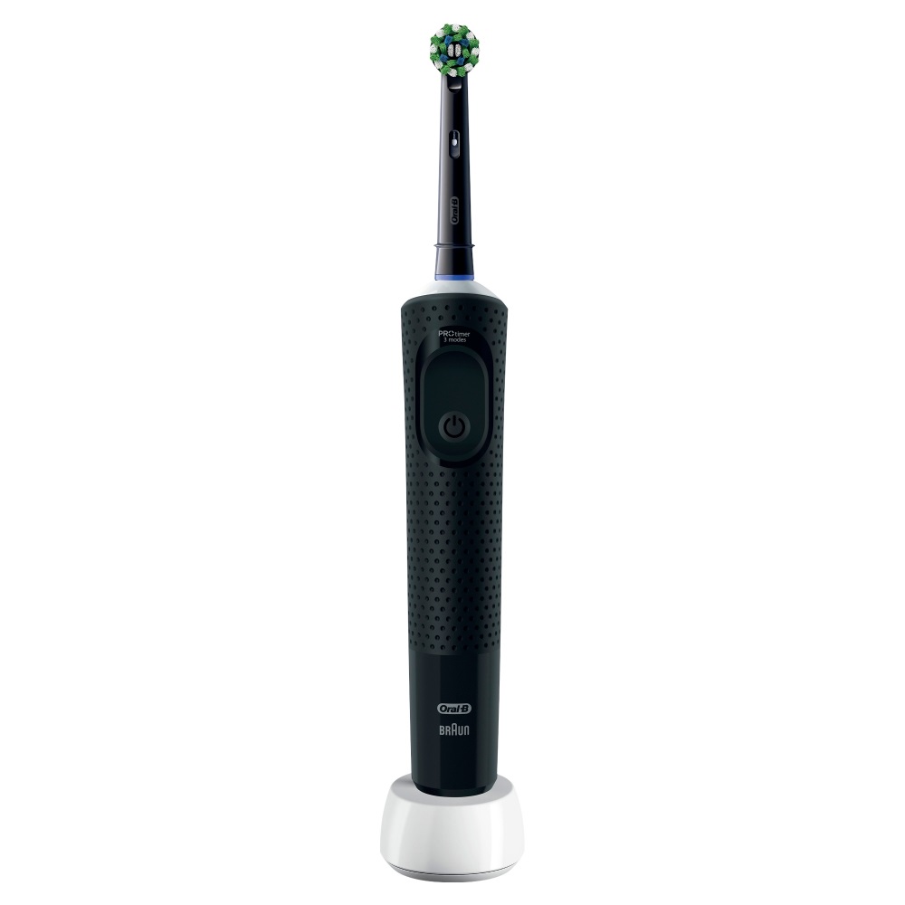 Oral-B Vitality Pro Spazzolino Elettrico Ricaricabile Nero con Tecnologia 3D per Pulizia Profonda