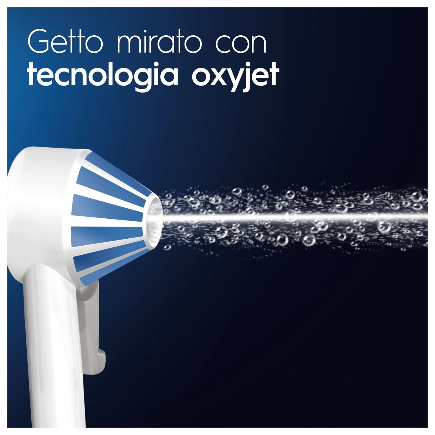 Oral-B AquaCare 4 Idropulsore Portatile con Tecnologia Oxyjet - Pulizia Profonda e Massaggio Gengivale