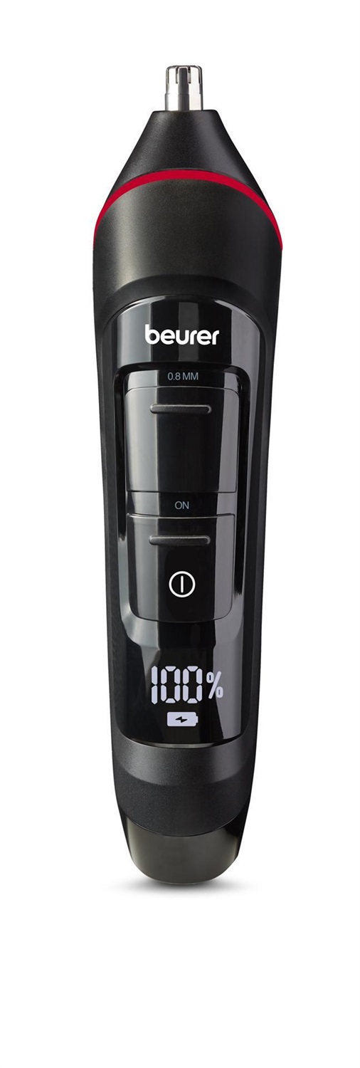 Beurer MN9X Multigroomer 11 in 1 Nero - Rasoio Elettrico Impermeabile con 11 Accessori e Batteria Litio da 90 Minuti