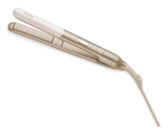 Beurer HS 70 Iconic PRO - Piastra per Capelli con Regolazione Temperatura e Display LED