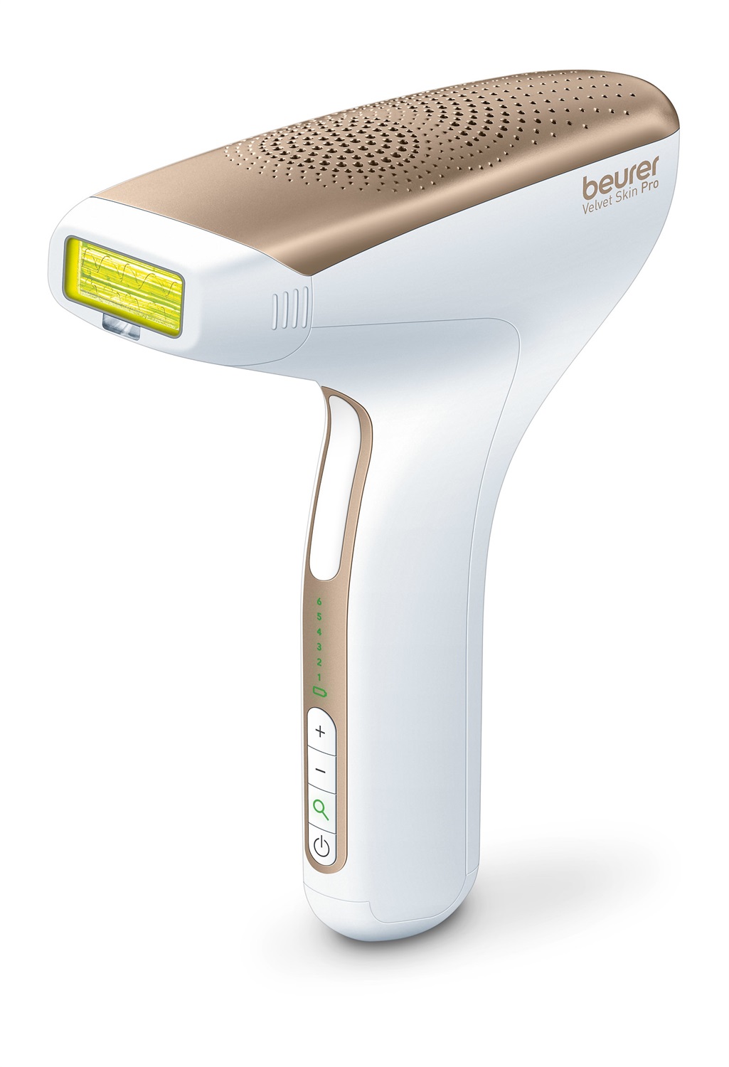 Beurer IPL VelvetSkin Pro Epilatore a Luce Pulsata Cordless con 300.000 Impulsi Luminosi, Oro e Bianco, Area di Trattamento 4,5 cm²