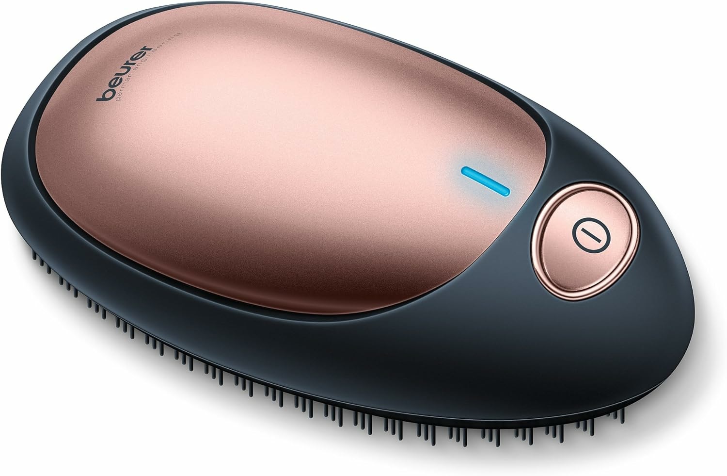 Beurer HT 10 Spazzola Districante agli Ioni Portatile - Pettinatura Delicata, Setole Morbide, Capelli Lucenti