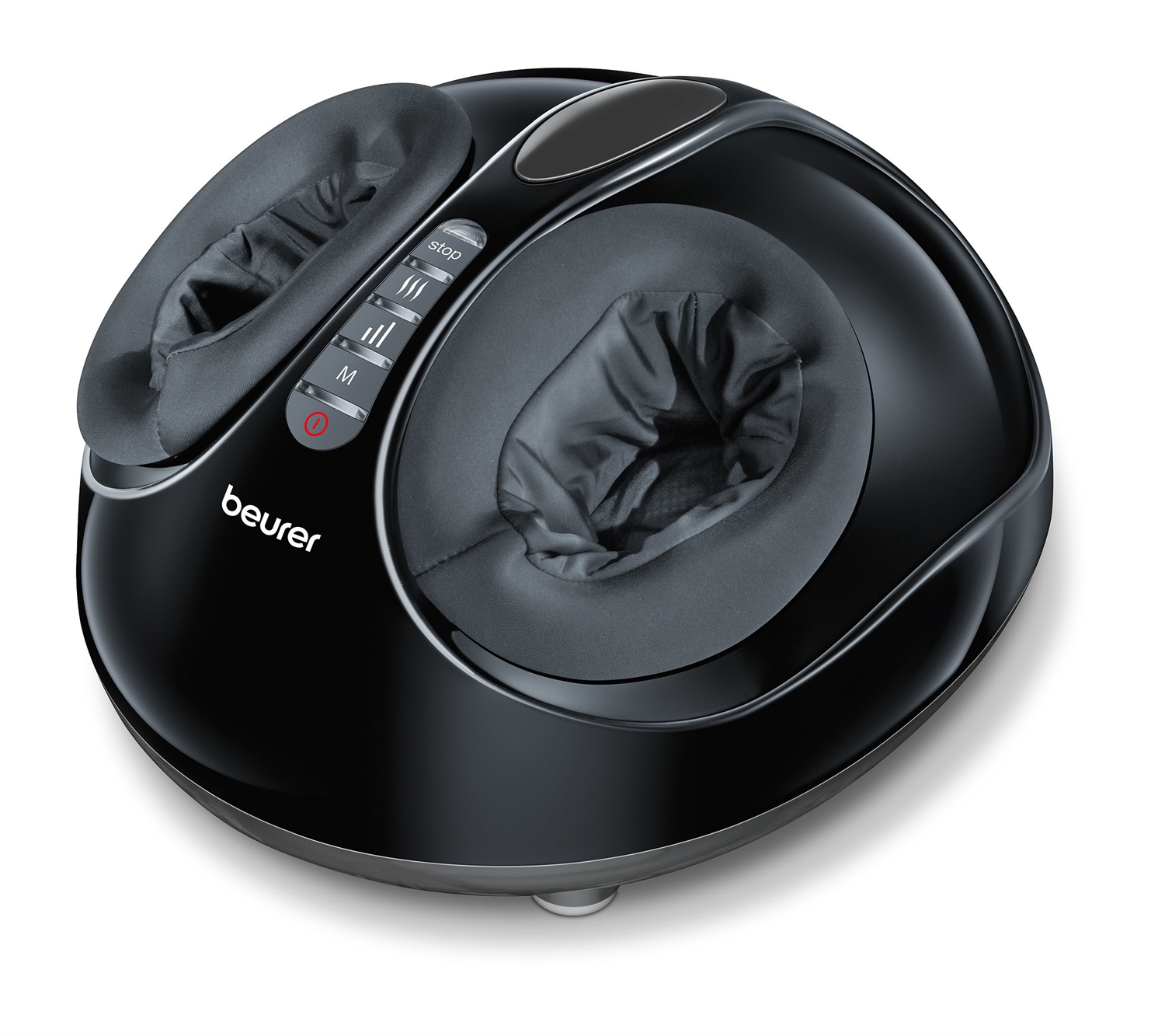 Beurer FM 90 Massaggiatore Plantare Shiatsu con Aria Compressa, Funzione Calore, 3 Programmi, Intensità Regolabile, Massaggio Riflessologico per Piedi e Talloni, Fodera Lavabile fino al 46