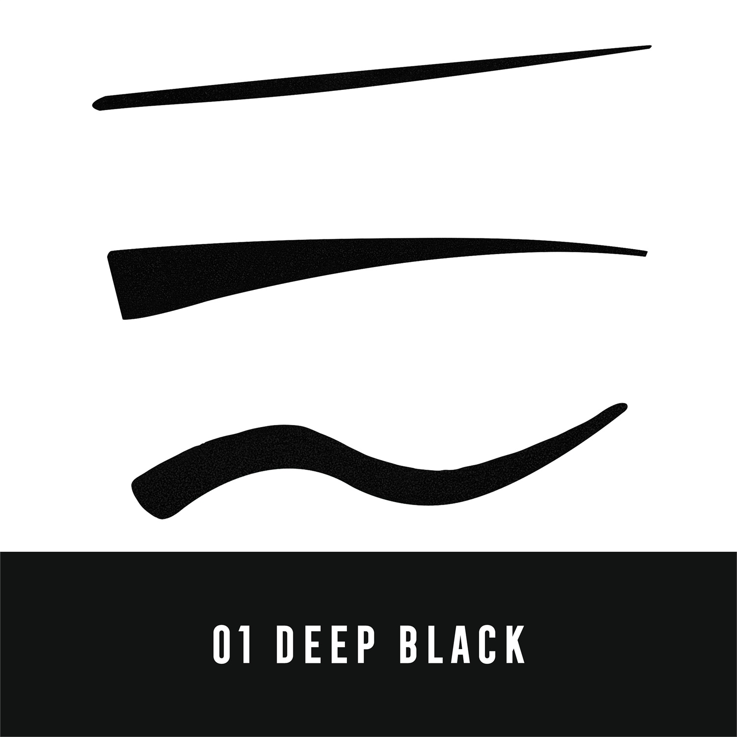 Max Factor Colour X-pert Eyeliner Liquido Waterproof 001 Deep Black, 2ml - Colore Intenso con Applicatore di Precisione