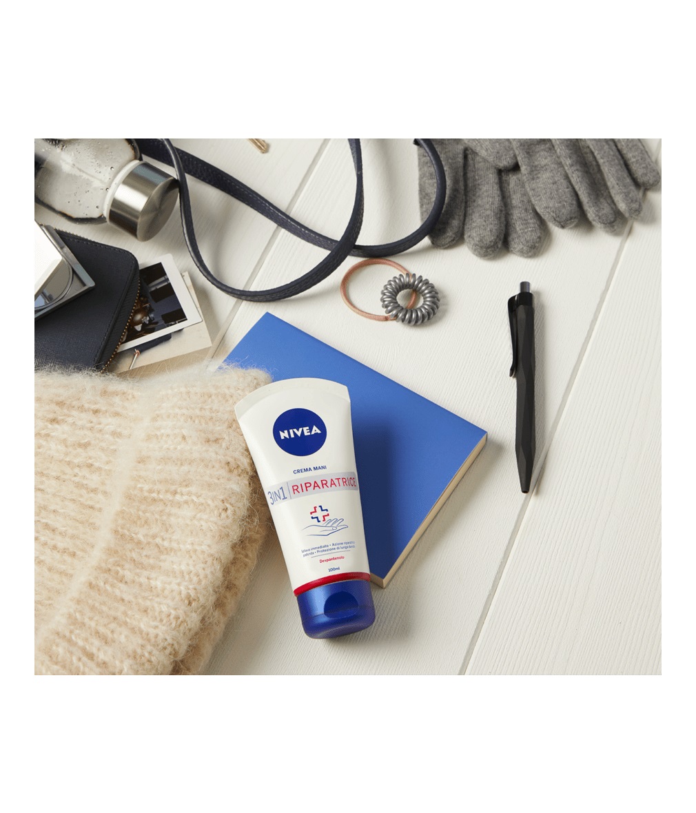 NIVEA Crema Mani 3in1 Riparatrice 100 ml