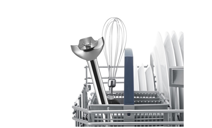 Bosch MSM2650B Frullatore a Immersione 600 W Nero con Impugnatura Ergonomica, Lama in Acciaio Inox, Tritatutto e Frusta Inclusi