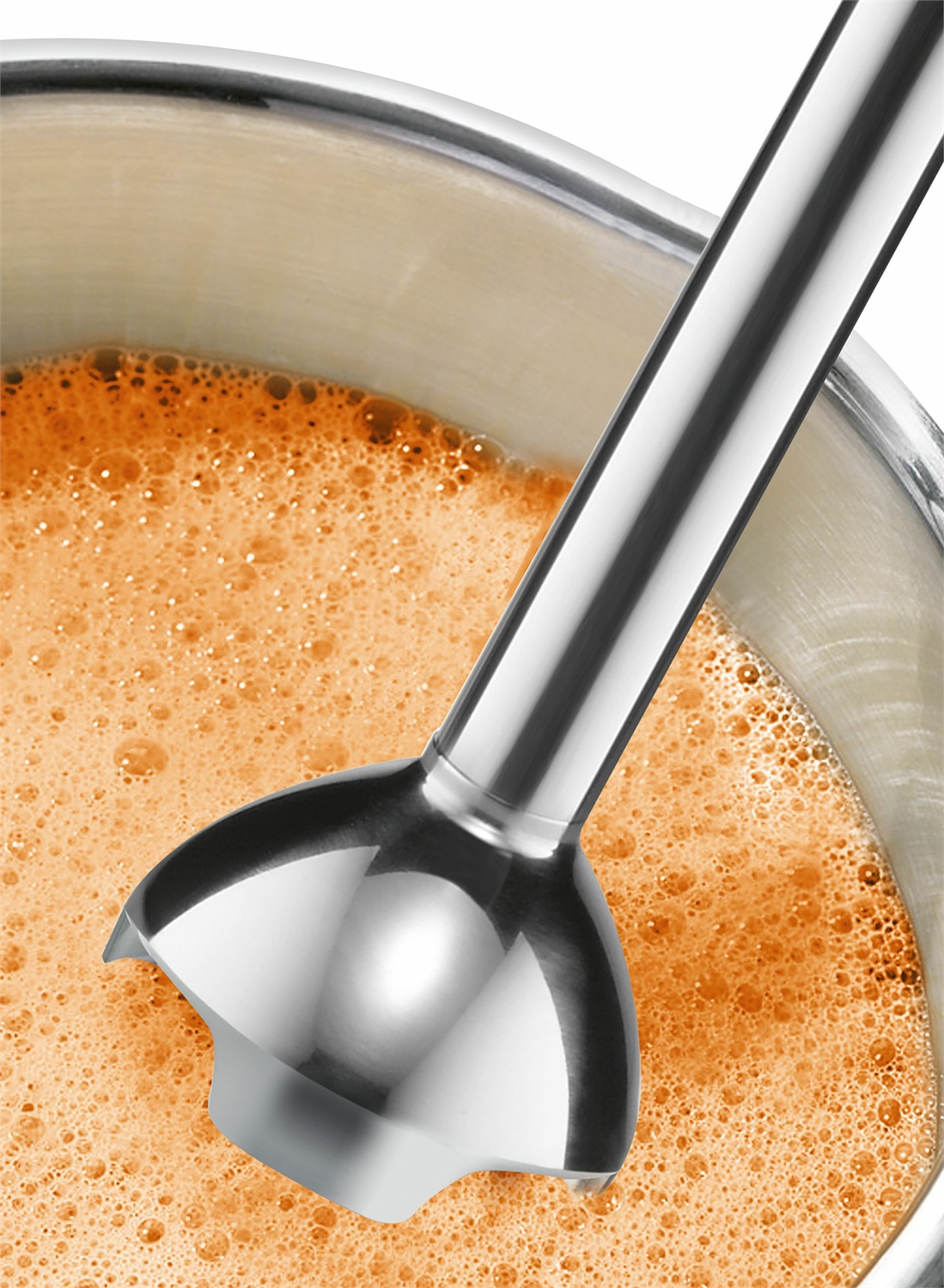 Bosch MSM24100 Frullatore a immersione CleverMixx 400W Bianco e Rosso con Piedino Rimovibile in Acciaio Inossidabile e Ciotola da 0,75 L