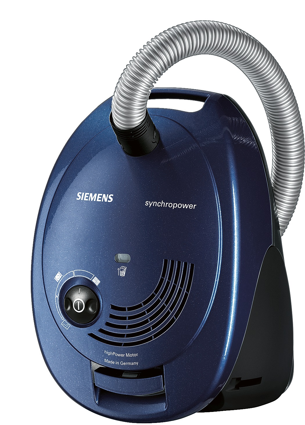 Siemens VS06A111 Aspirapolvere a Traino 4L 600W Secco Sacchetto Blu - Pulizia Profonda per Casa, Moquette e Pavimenti Duri