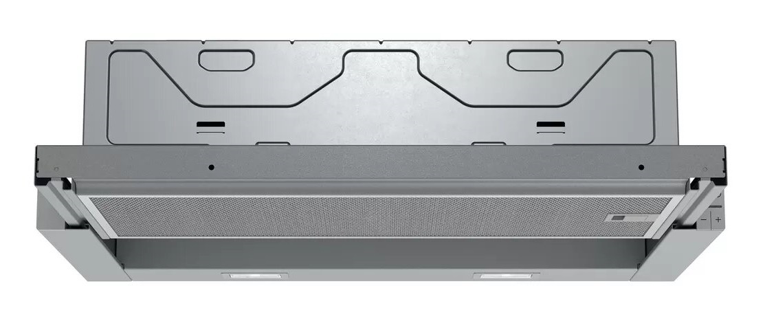 Siemens iQ300 LI64LB531 Cappa Aspirante Semintegrato in Acciaio Inox con Potenza di Estrazione 271 m³/h, Filtrante, Classe B, Illuminazione a LED