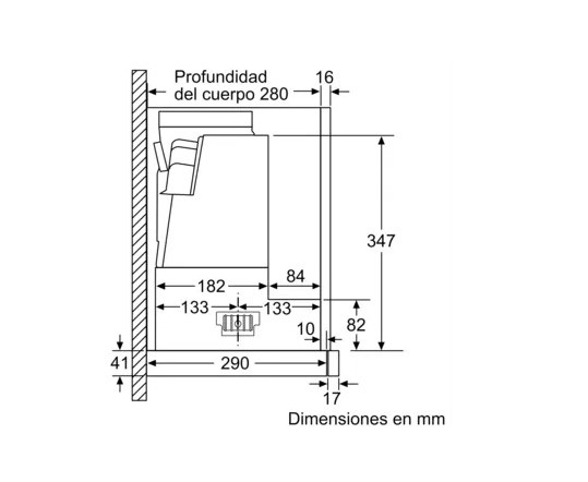 Siemens iQ300 LI67SA531 Cappa Aspirante Semintegrato 60 cm Argento 399 m³/h Classe A