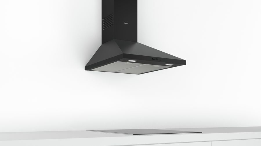 Bosch DWP64BC60 Cappa Aspirante Integrata 60 cm Nero 360 m³/h Classe A