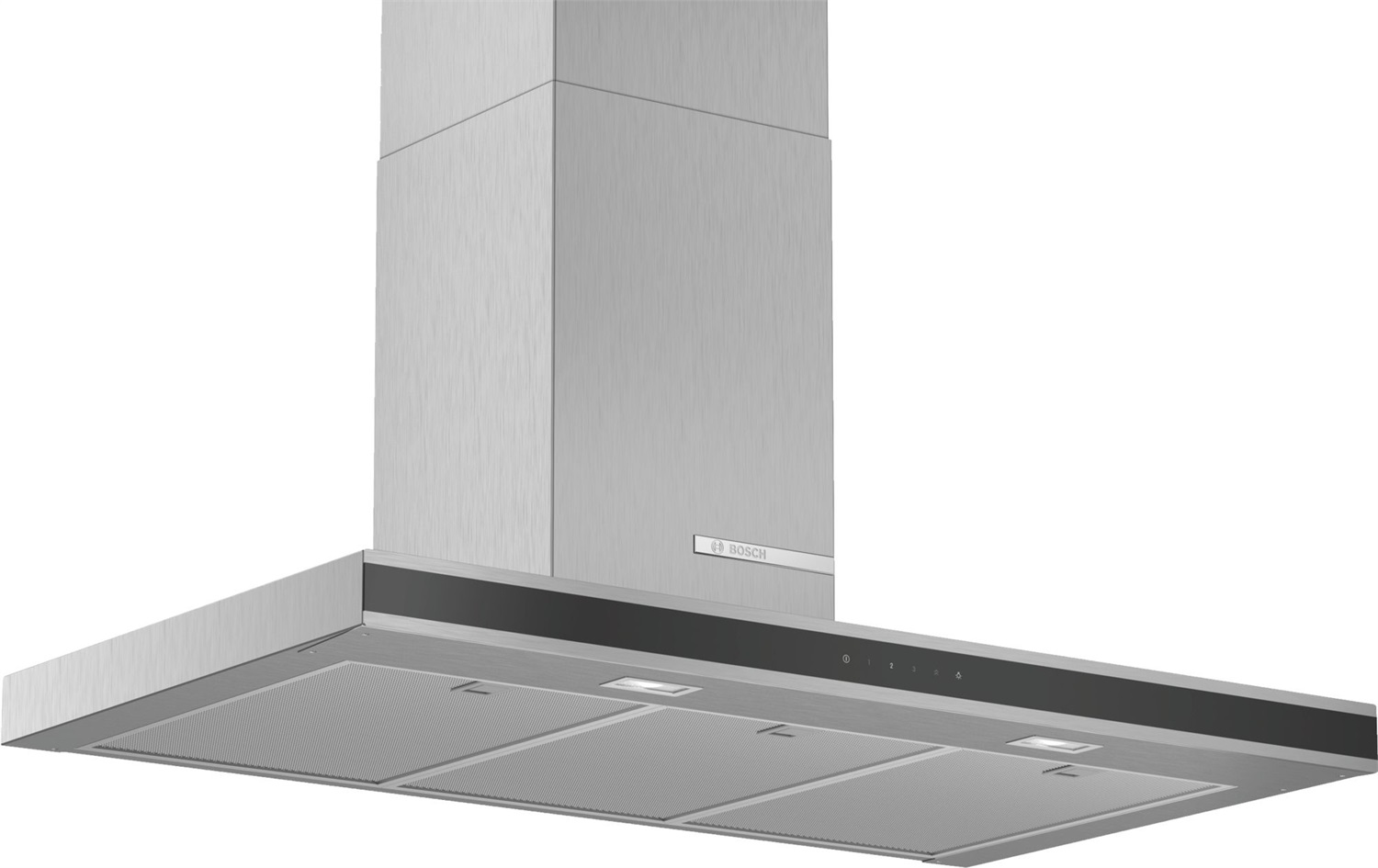 Bosch Serie 4 DWB96FM50 Cappa Aspirante a Parete in Acciaio Inox 90 cm 580 m³/h Classe B Controllo Elettronico