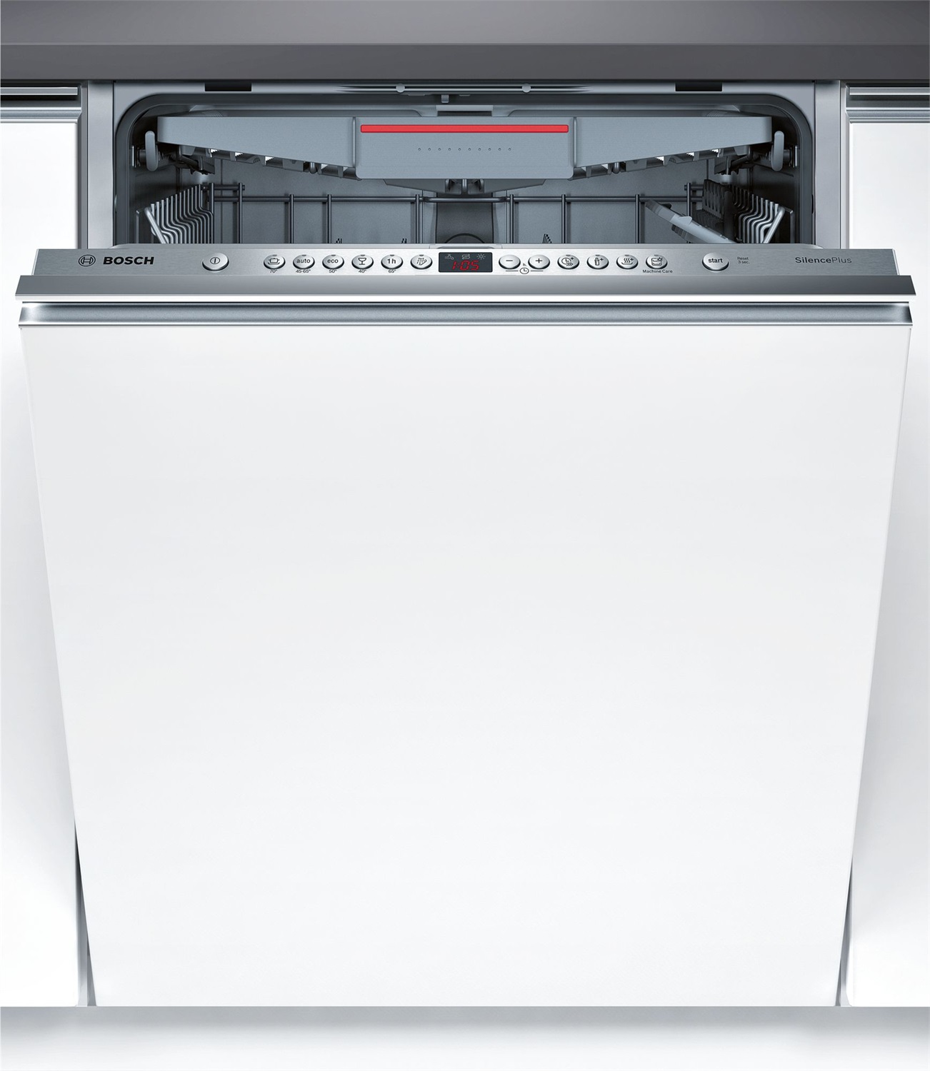 Bosch Serie 4 SMV46KX04E Lavastoviglie A Scomparsa Totale 13 Coperti A con Asciugatura Extra e Programma Bicchieri