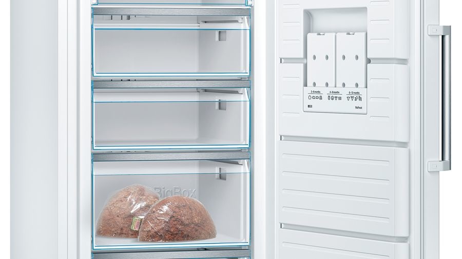 Bosch GSN58AWEV Congelatore Verticale Libera Installazione 366 L A NoFrost Bianco