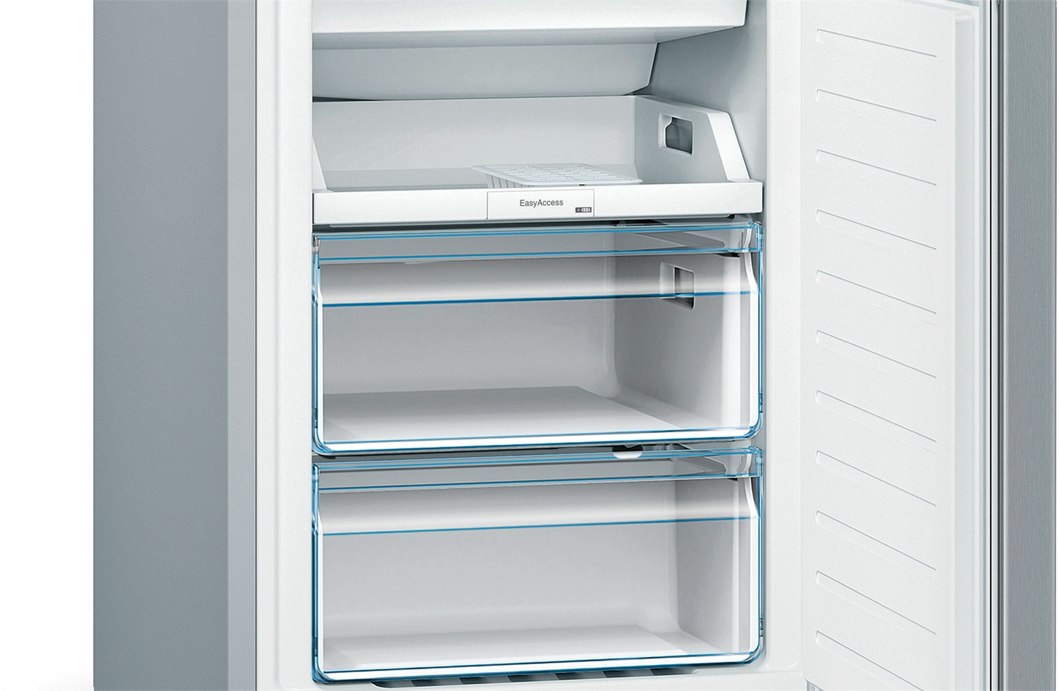 Bosch KGN36NLEA Frigorifero Combinato da Libera Installazione 186 x 60 cm Inox Look 305 L Classe E NoFrost