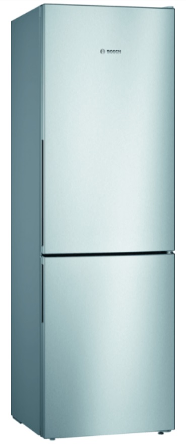 Bosch KGV36VLEAS Frigorifero Combinato No Frost 308L Classe E Inox con Illuminazione a LED