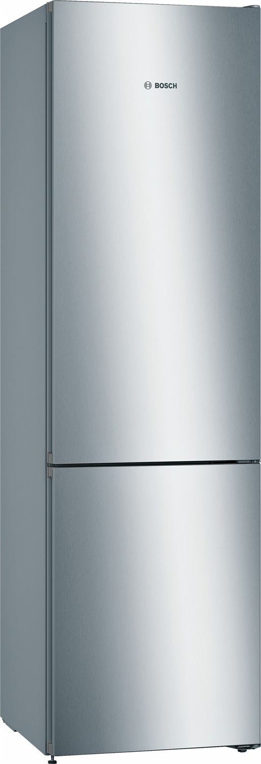 Bosch Serie 4 KGN39VLEB Frigorifero Combinato 368L No Frost Inox Look 203 x 60 cm Classe E