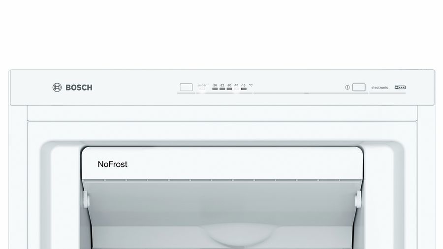 Bosch GSN36VWEP Congelatore Verticale Libera Installazione 242 L No Frost VarioZone BigBox Bianco