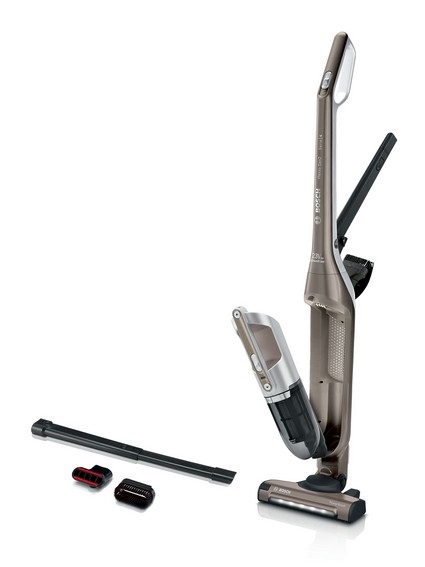 Bosch BBH3ALL23 Aspirapolvere Scopa Elettrica 2 in 1 Cordless Flexxo - 23V, Fino a 50 Minuti di Autonomia, Capacità 0,4 L, Champagne Metallizzato, 2 Velocità