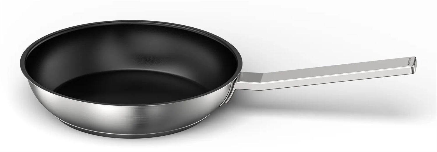 Bosch HEZ9SE040 Set di 4 Pentole Antiaderenti in Acciaio Inox e Ceramica per Induzione