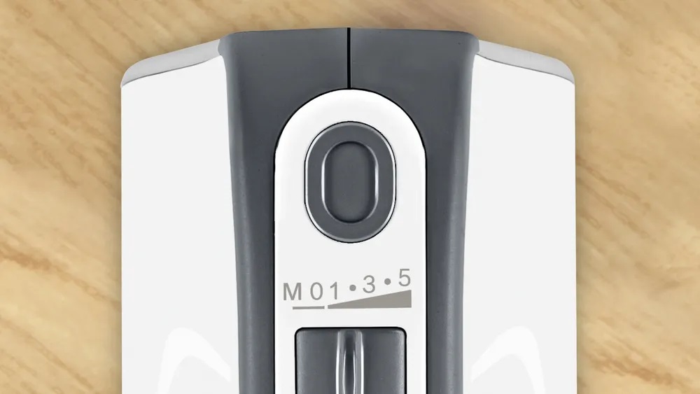 Bosch MFQ49300 Sbattitore Manuale 850 W Bianco/Argento Scuro con 5 Velocità e 2 Ganci