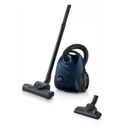 Bosch Serie 2 BGBS2BU1T Aspirapolvere a Traino 3,5 L 850 W Cilindro Secco con Sacchetto e Spazzola Turbo