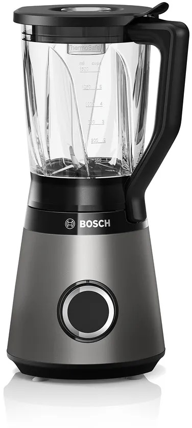 Bosch VitaPower MMB6172SN Frullatore da Tavolo 1,5 L 1200 W con Lame in Acciaio Inossidabile e Contenitore in Vetro