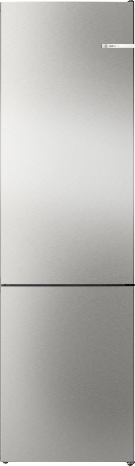Bosch Serie 4 KGN392I1F Frigorifero Combinato da Libera Installazione 203 x 60 cm Acciaio Spazzolato Anti-Impronta Classe A Total No Frost VitaFresh XXL 363L