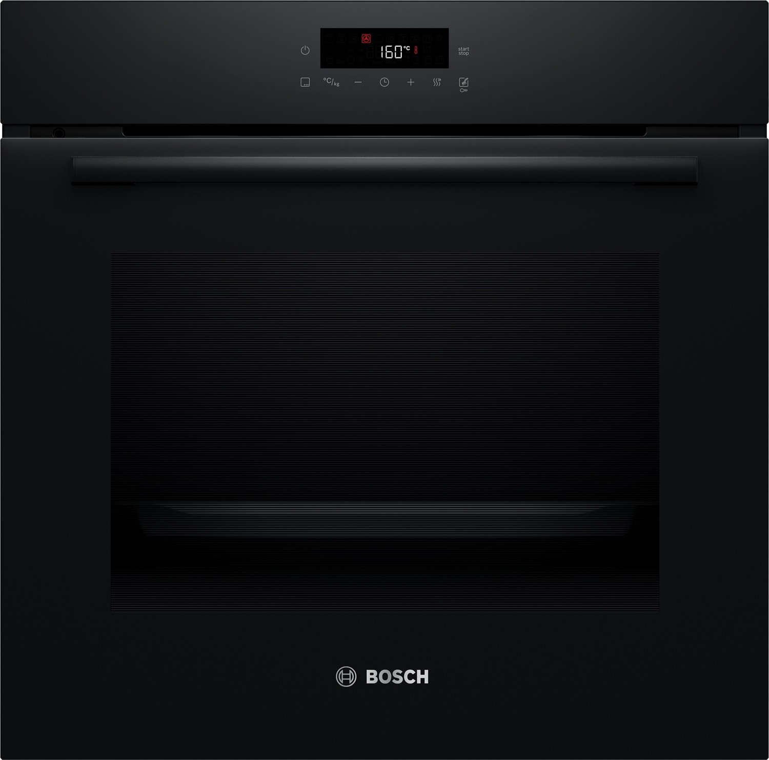 Bosch HBA571BB4 - Forno da Incasso 60 x 60 cm, 71 Litri, Pirolitico, AutoPilot 10 Programmi, Aria Calda 3D, Controllo Touch LED, Colore Nero
