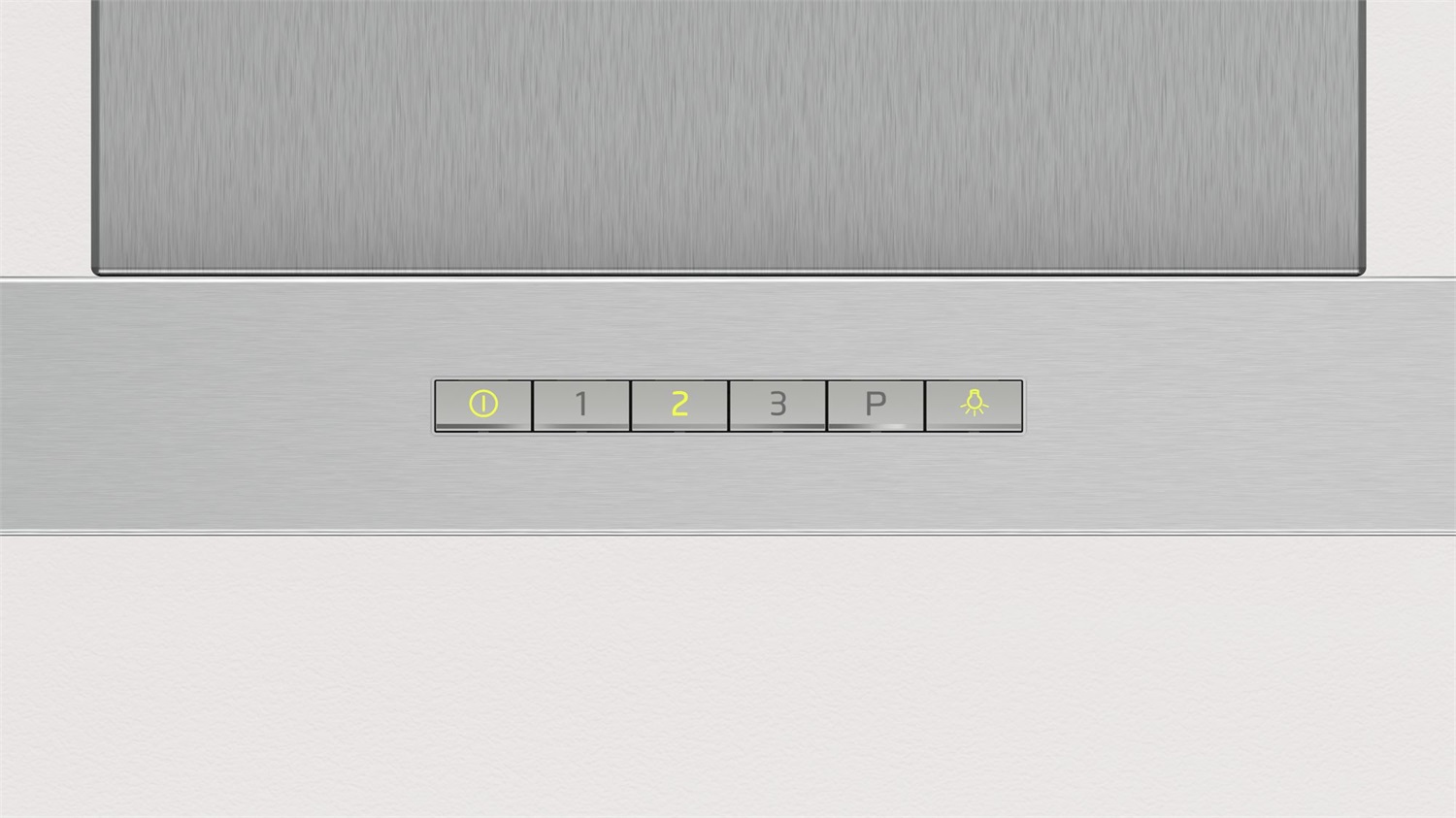 Balay 3BC097EX Cappa Aspirante a Parete in Acciaio Inossidabile - Potenza di Estrazione 720 m³/h, Altezza Minima 63,5 cm, Classe A, Illuminazione a LED