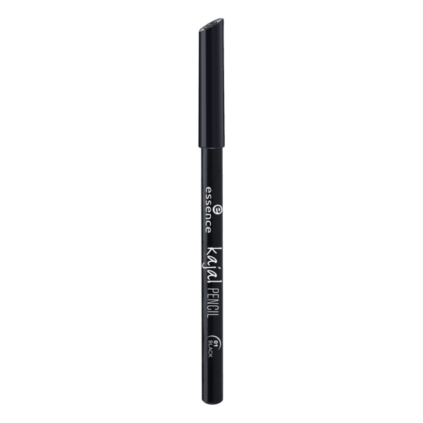 Essence Kajal Pencil Matita Occhi 01 Black - Lunga Tenuta, Facile da Sfumare, Texture Cremosa