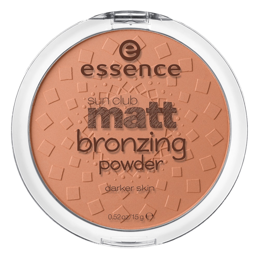 Essence Bronzer Sun Club Matt Bronzing Powder 02 Sunny - Polvere Abbronzante Opacizzante 15 g