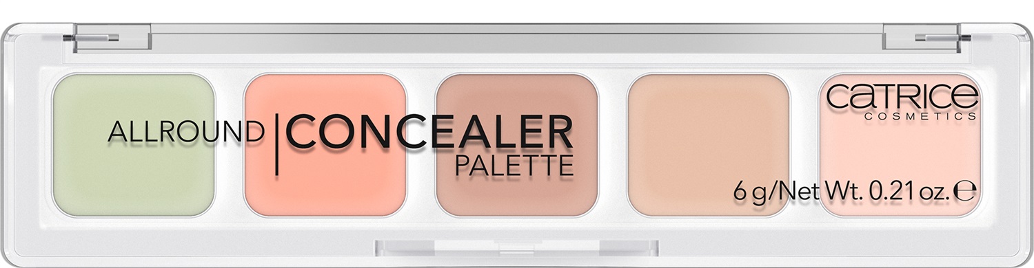 Catrice Allround Concealer 6 g - Palette con 5 tonalità per coprire imperfezioni, occhiaie e rossori