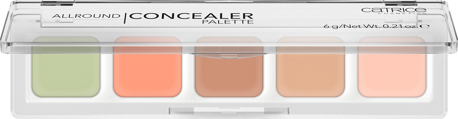 Catrice Allround Concealer 6 g - Palette con 5 tonalità per coprire imperfezioni, occhiaie e rossori