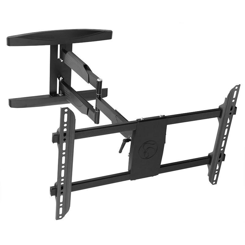 Hagor BrackIT L Supporto TV a Parete Inclinabile e Girevole per Schermi da 32 a 55 Pollici (81 - 140 cm) - Max VESA 600x400 mm - Nero