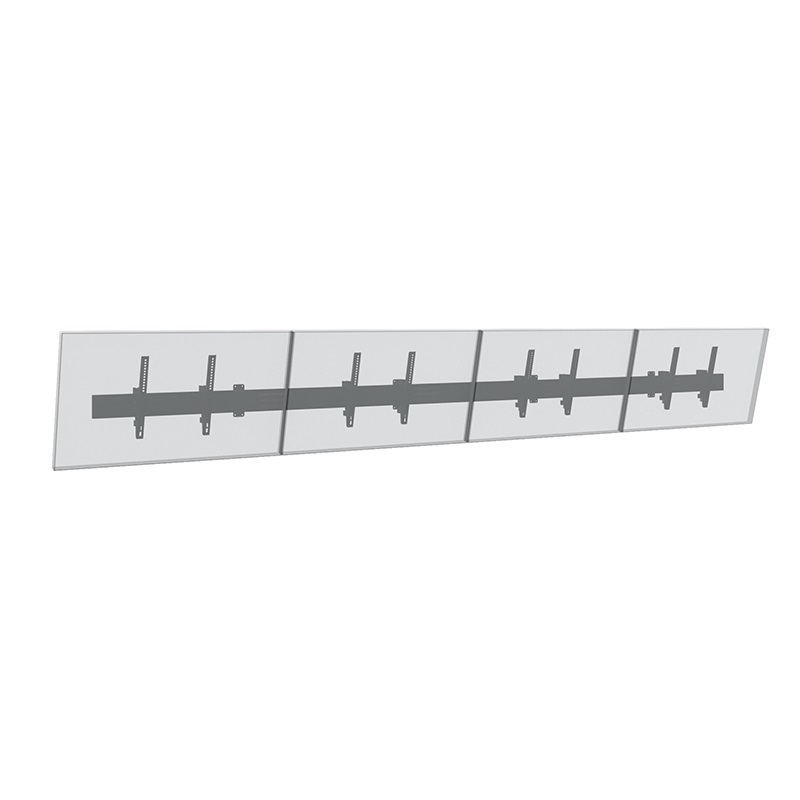 Hagor CPS Menuboard W4L 46-65 - Supporto da parete per 4 display 46-65 pollici, VESA max 600x400