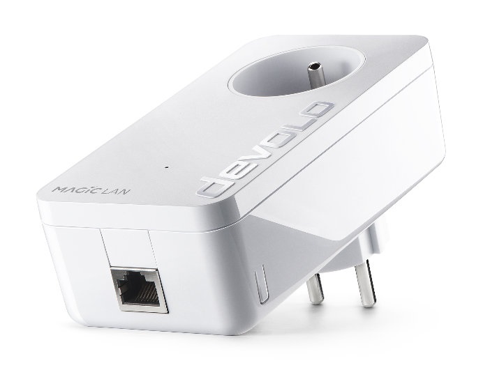 Devolo Magic 2 LAN - Adattatore Powerline 2400 Mbit/s con Collegamento Ethernet LAN - Bianco - 1 pz
