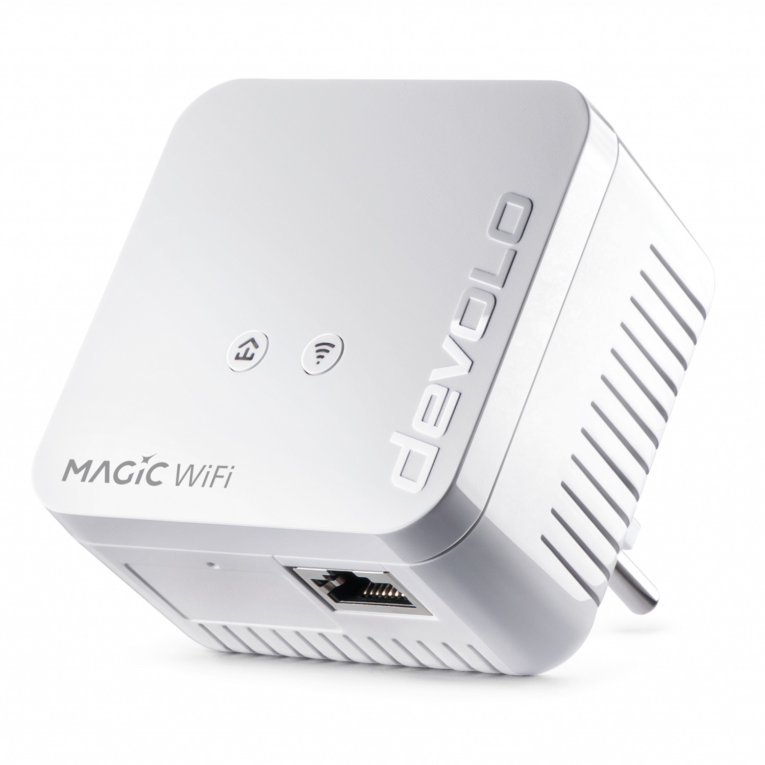 Devolo Magic 1 WiFi mini - Adattatore Powerline 1200 Mbit/s con Ethernet LAN e Wi-Fi, ideale per lavoro e streaming, presa francese